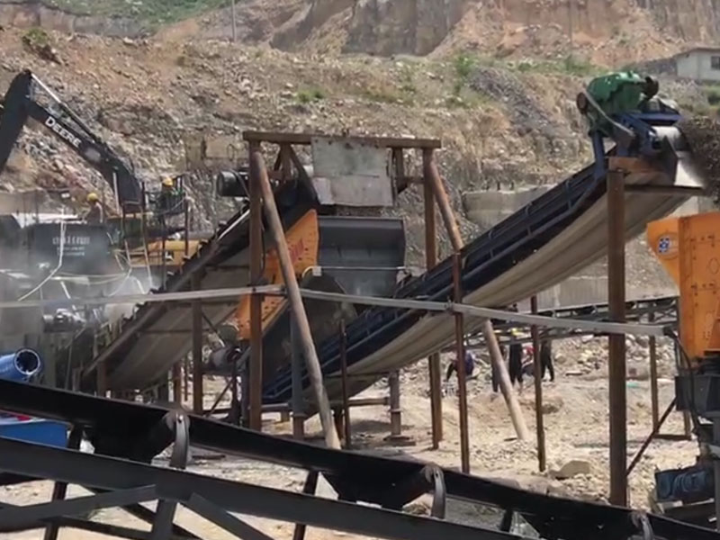 砂石料振動篩分生產(chǎn)線